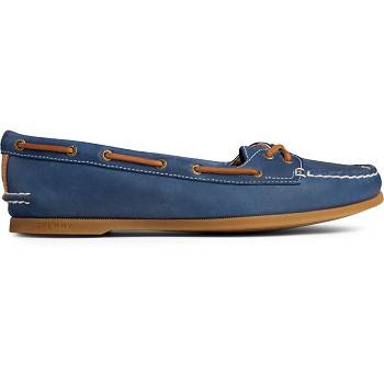 Sperry Authentic Original Skimmer Tmavomodre - Damske Mokasíny